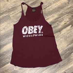 Obey tank top
